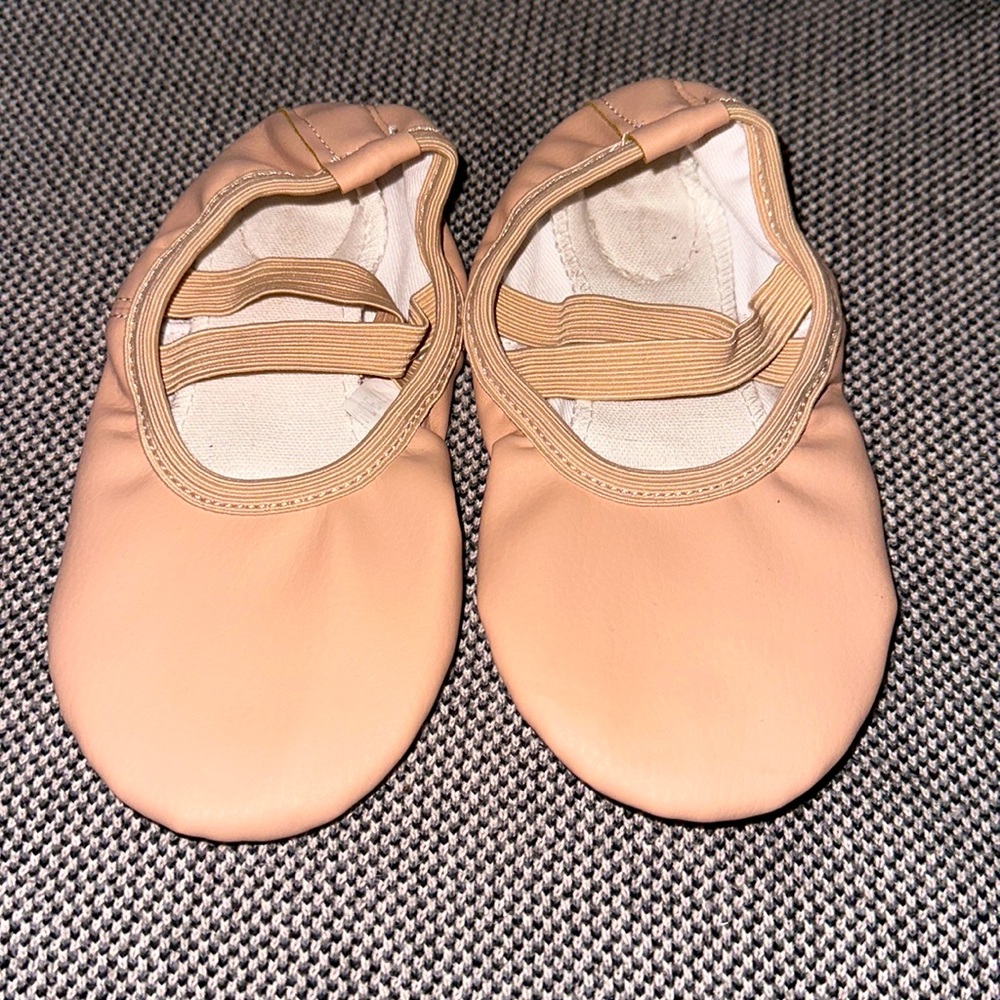 Kids’ Rose Moli Ballet Slippers (Nude)